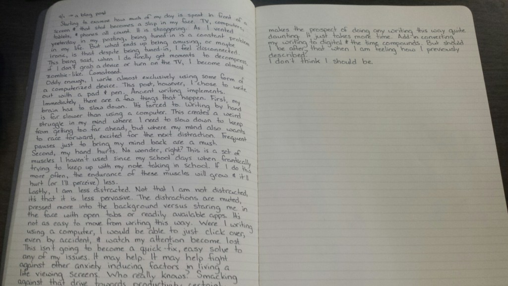 A Written Blog&nbsp;Post